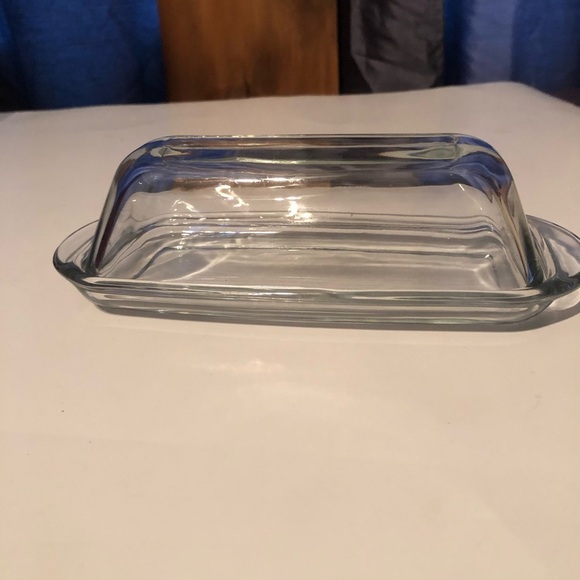 Glass Butter Dish - Picture 1 of 7